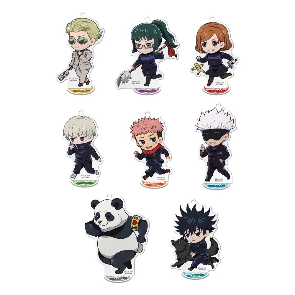 Jujutsu Kaisen TokoToko Mascot Blind Box Acrylic Figure Vol. 1 - 1 Unidade Aleatória